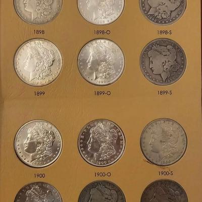 Morgan Silver Dollar book