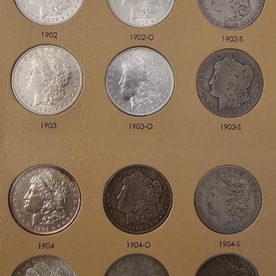 Morgan Silver Dollar book