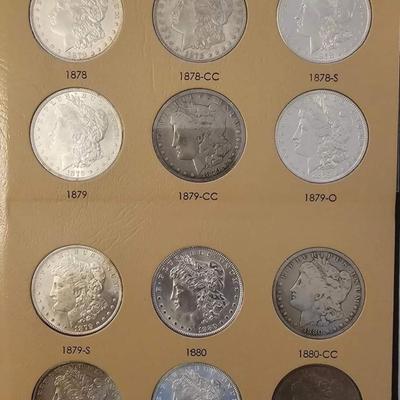 Morgan Silver Dollar book