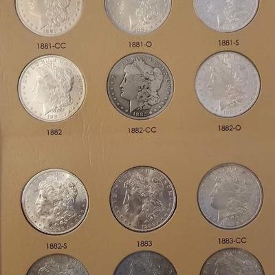Morgan Silver Dollar book