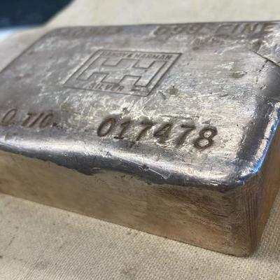 100 Oz 999 Silber Bar