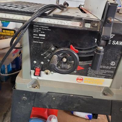 Table saw and router and stand