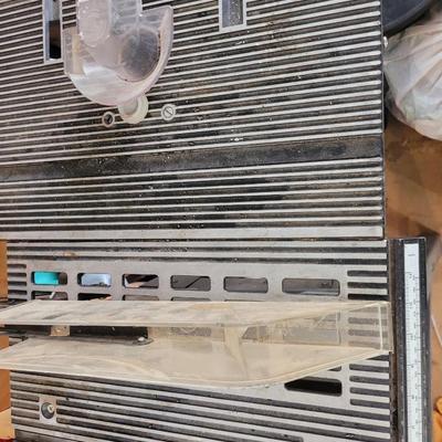 Table saw and router and stand
