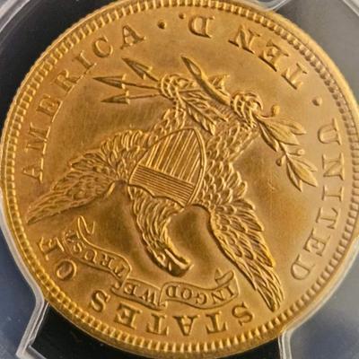 1901 10 $ Gold Coin Graded