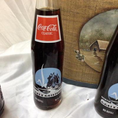 3 ND Anniversary Coke Bottles 2 Bertch Beer Sioux City Beer Bottle Oval Box
