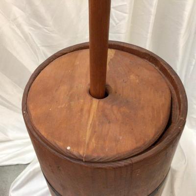 Vintage Wood Butter Churn