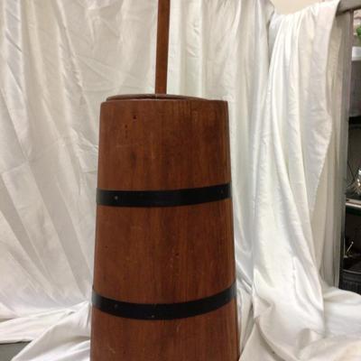 Vintage Wood Butter Churn