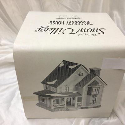 Dept 56 Snow Village Woodbury House