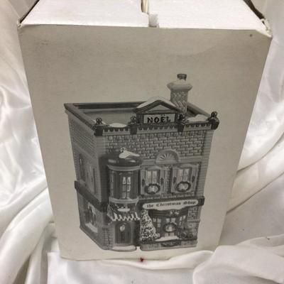 Dept 56 Snow Village The Christmas Shop