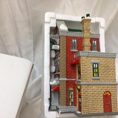 Dept 56 Snow Village Finklea’s Finery Costume Shop