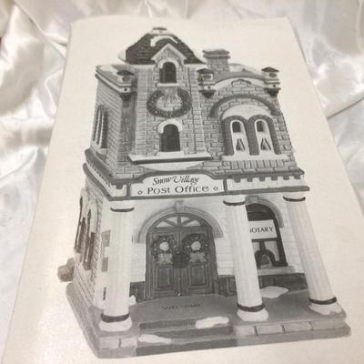 Dept 56 Snow Village Village Post Office