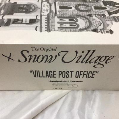 Dept 56 Snow Village Village Post Office