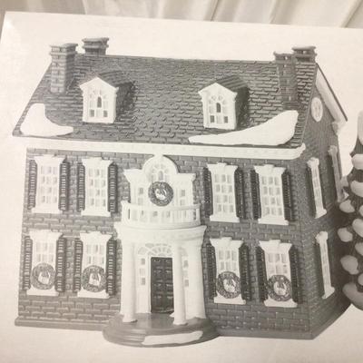 Dept 56 Snow Village Federal House