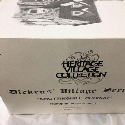 Dept 56 The Heritage Collection Dickens Village Series Knottinghill Church