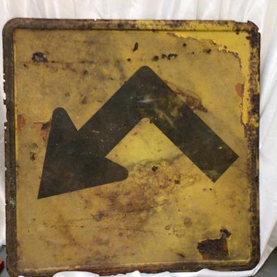 Metal Road Sign