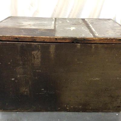 Great Vintage Wood N K Fairbanks & Co Leaf Lard Box