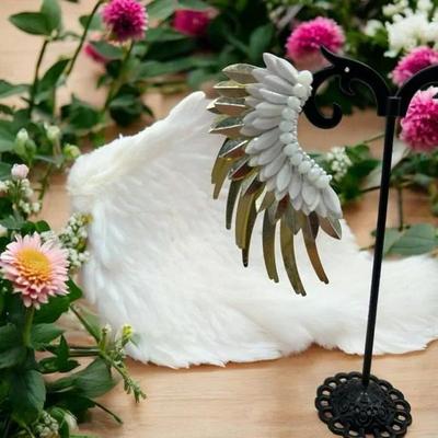 Vani Trapani Angel Wing Earrings