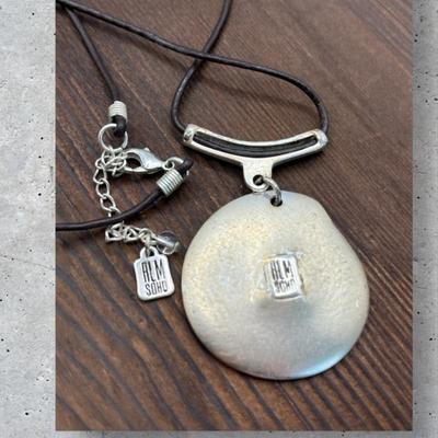 Robert Lee Morris Siver-Tone Pendant Necklace