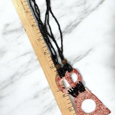 Acrylic Statement Necklace