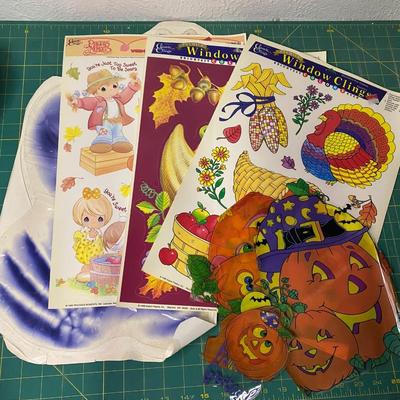 Fall Window Cling Lot 