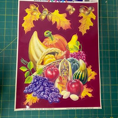 Fall Window Cling Lot 