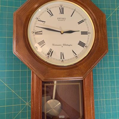 Seiko Quartz Pendulum Clock