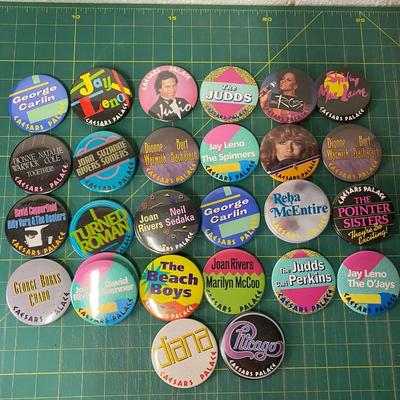 Cesars Palace Performer Pin Lot