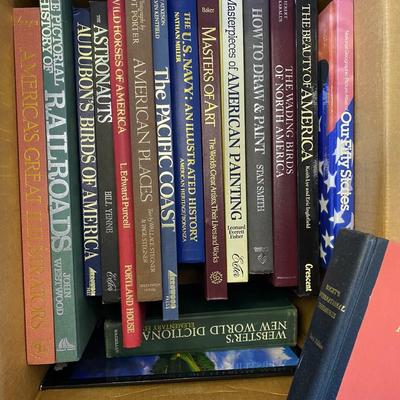 Box of Coffee Table Books