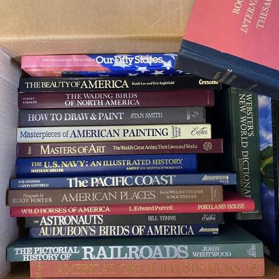 Box of Coffee Table Books
