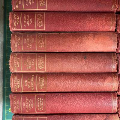 Mark Twain's Works Set