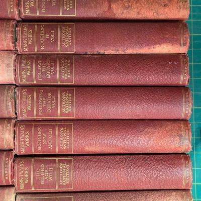 Mark Twain's Works Set