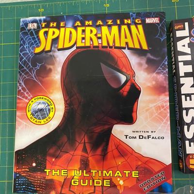Spiderman Book and Toy Lot