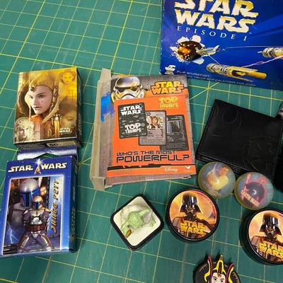 Star Wars Game Toy and Puzzle Lot