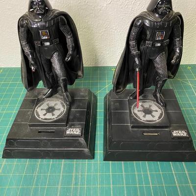 Pair of Darth Vader Coin Banks