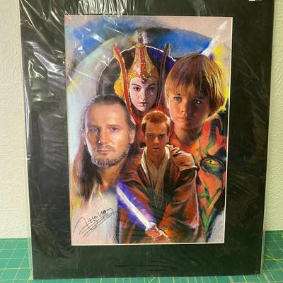 Star Wars Episode 1 Character Art with Mat