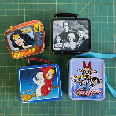 Collectable Cartoon Mini Lunch Boxes Lot 2