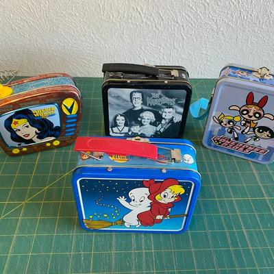 Collectable Cartoon Mini Lunch Boxes Lot 2