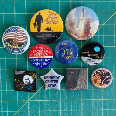 Air and Space Pin Lot