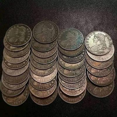 Capped Bust Silver Dollar Lot