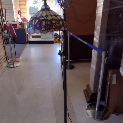 Tiffany Style Shade Floor Lamp