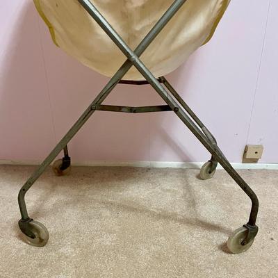 Vintage Laundry Clothes Cart