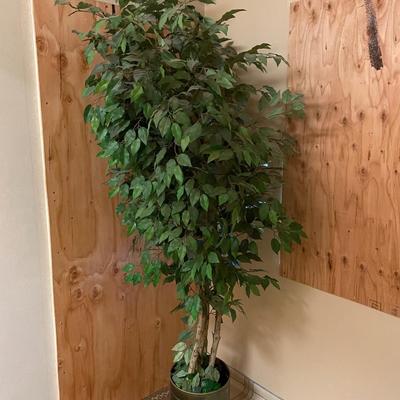 Artificial Ficus Tree in Pot
