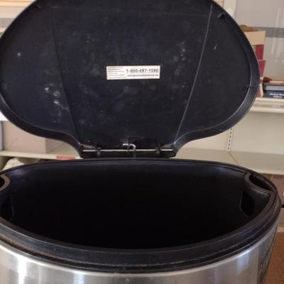 Pedal Open Stainless Waste Can