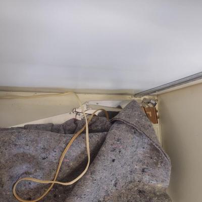 Glass Display Cabinet on Castors