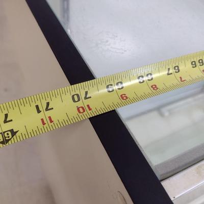 Glass Display Cabinet on Castors