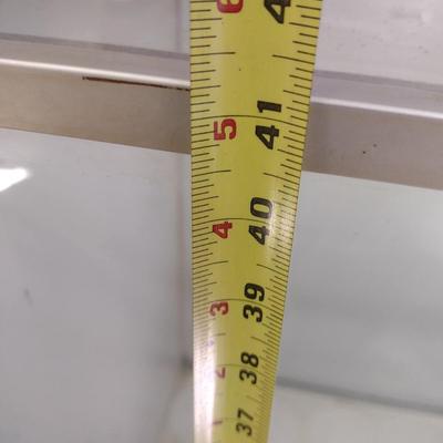 Glass Display Cabinet on Castors