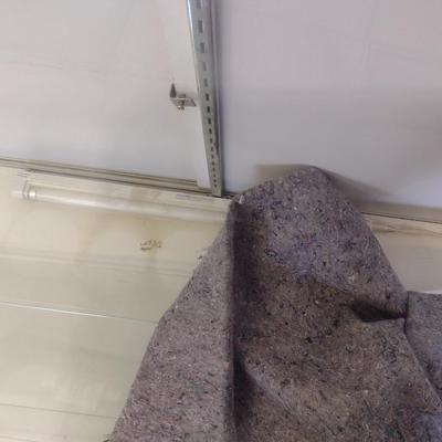 Glass Display Cabinet on Castors
