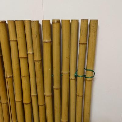 Vintage Flexible Bamboo Partition