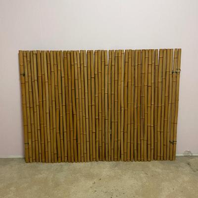 Vintage Flexible Bamboo Partition