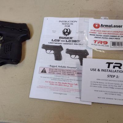 Ruger LC380 Compact Firearm with TR-9 Laser
